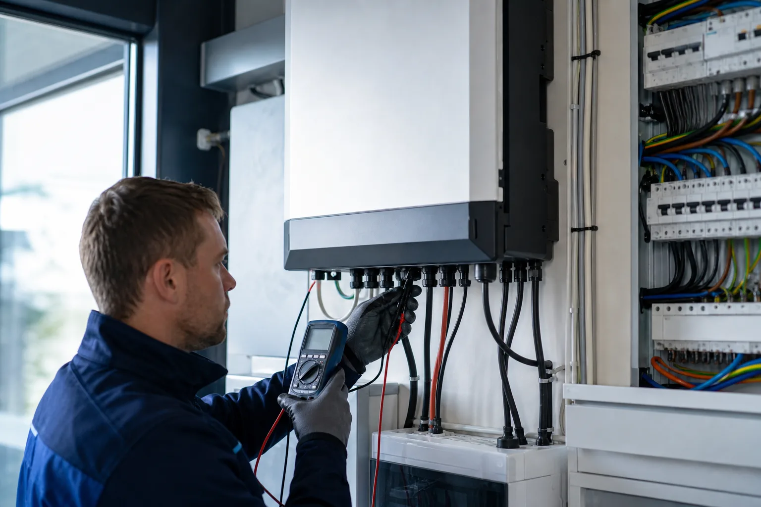 Prüfung der elektrischen Einbindung einer Photovoltaikanlage